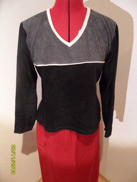 Pullover von Orsay in schwarz und grau Größe M 
