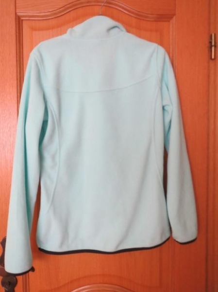 Sweatshirt,Fleece,türkis,Langarm