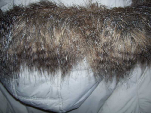  mollig warmer wintermantel parka fake fur fellkragen kaputze gefüttert