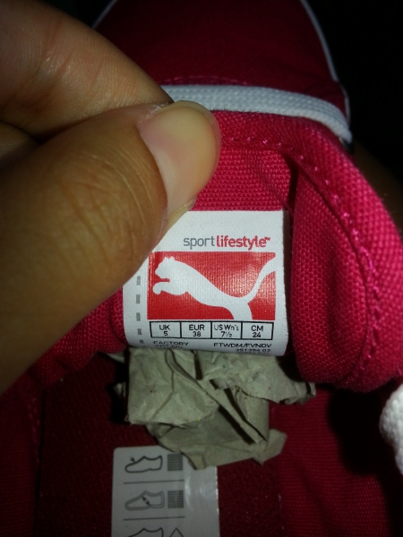 Sneaker Turnschuhe rot Puma Basic