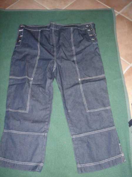 3/4 lange umstandshose-jeans gr.44 