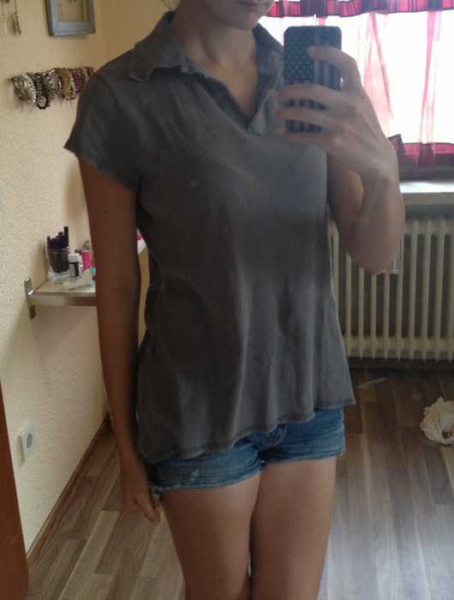 graues t-shirt
