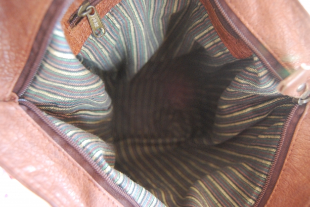 Lederumhängetasche Vintage True Blogger Tasche Trendi