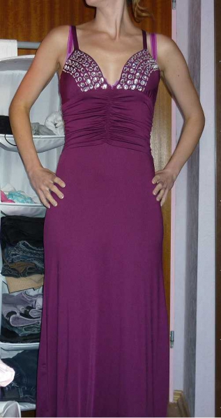 Lilanes Kleid mit Glitzer