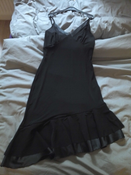 Cocktailkleid schwarz XS