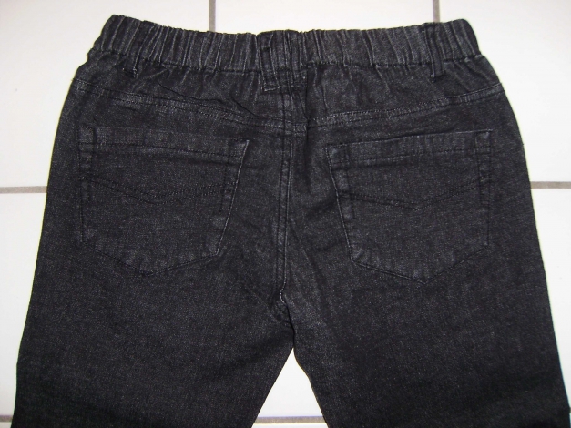 Leichte Jeans Jeggings Treggings schwarz Gr. 36, NEU