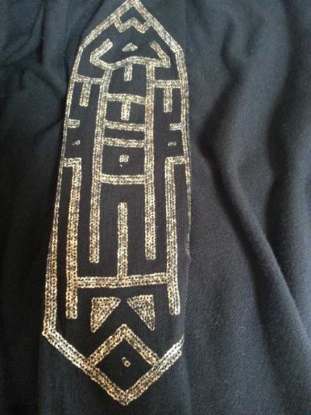 Schwarzer Cardigan