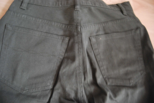 Vintage True High-Waiste Khaki Jeanshose Trendi