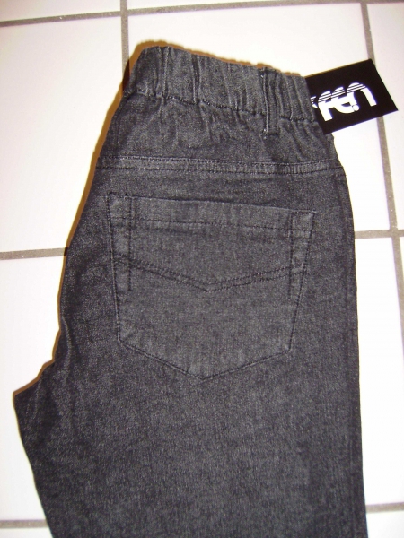 Leichte Jeans Jeggings Treggings schwarz Gr. 36, NEU