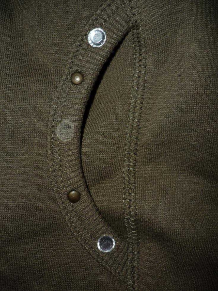 Winter Hoddie Kaputzenpulli  * 152 * kahaki oliv grün fell kaputze