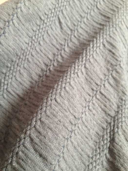 blau/graues T- shirt