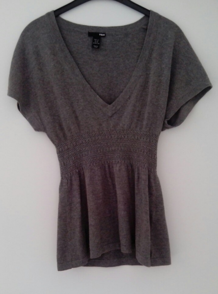 graues Fledermaus-Shirt 