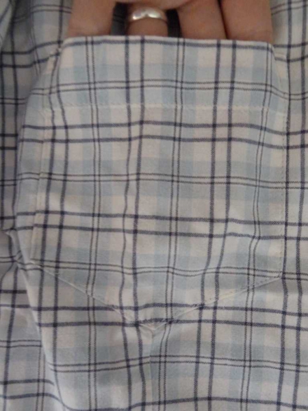 Bluse / Hemd, kariert Karo, Grösse 36 / 38