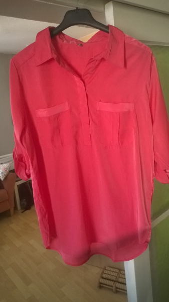 pinke bluse 