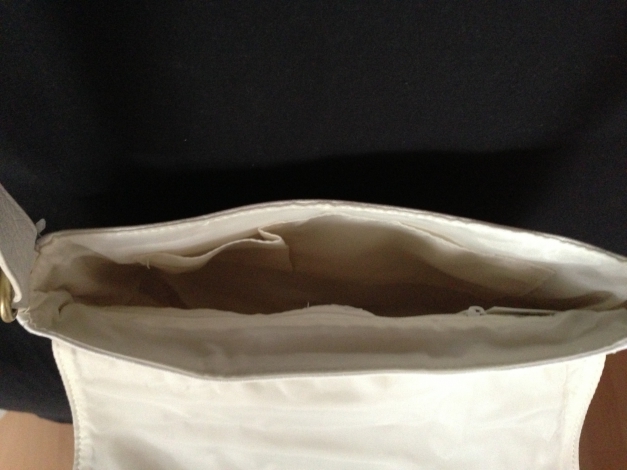 H&M Umhängetasche weiß/creme