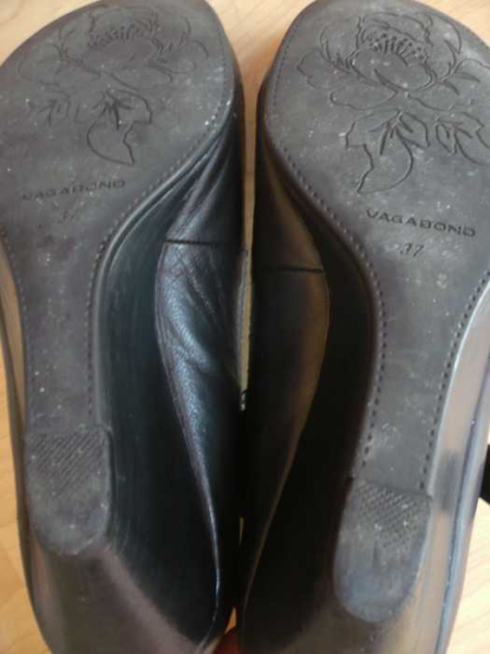 Vagabond Leder Wedges Lugano Keil Pumps 37