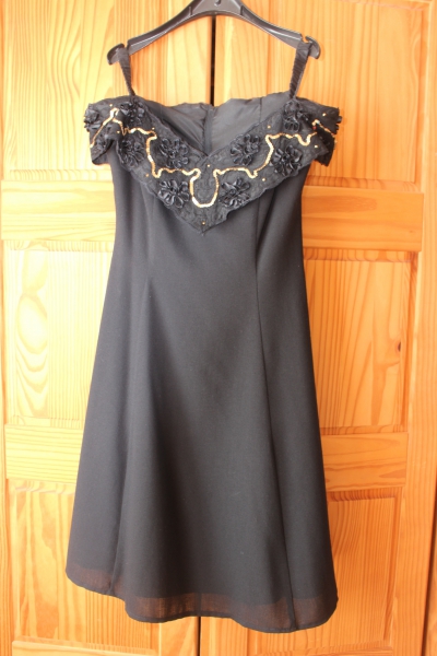 Abschlussballkleid, schwarz, Abendkleid, Cocktailkleid, Hochzeit