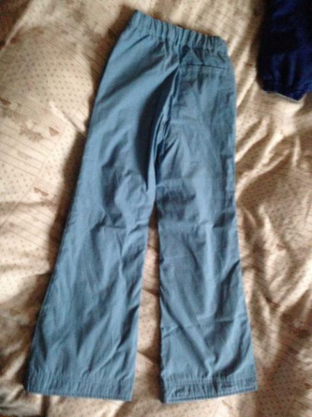 Thermohose Gr 128 blau, Hose NEU