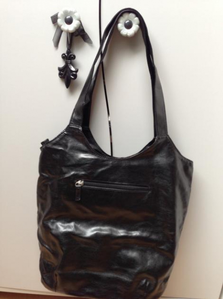 H&M Handtasche schwarz