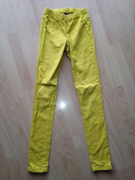 Tregging, leggings gelb, Hose, Röhre