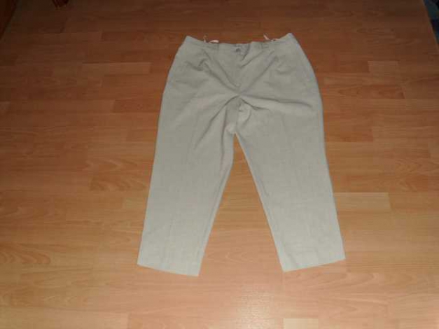 7/8 Hose von Profeel, hellbeige, Gr. 48/50 NEUwertig