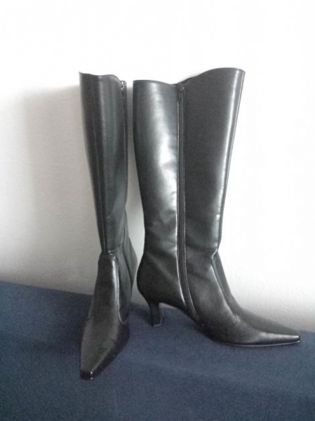 Schwarze Gabor Stiefel