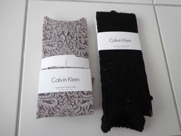 Spitzen-Kniestrümpfe von Calvin Klein