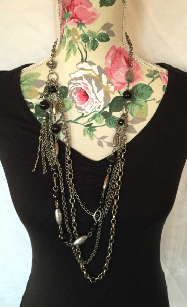Silberne Kette