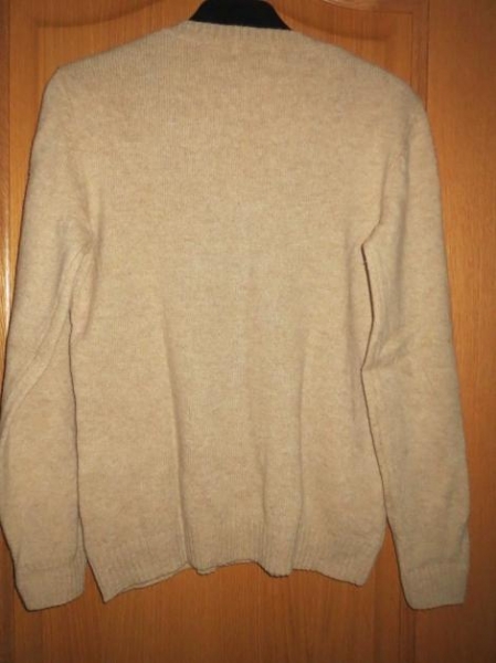 Pullover, beige, Rautenmuster