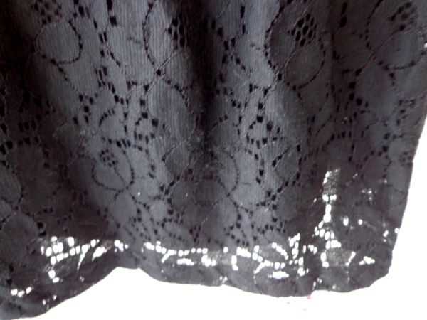 Spitzenkleid schwarz mit Strass von Pinky