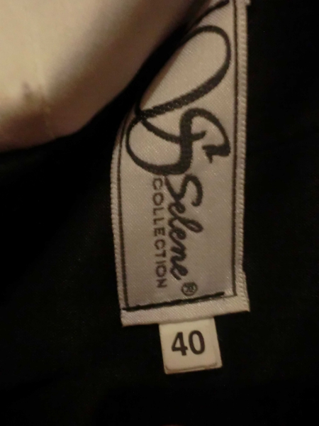 wunderschönes Ballkleid Abendkleid schwarz weiß Gr. 40