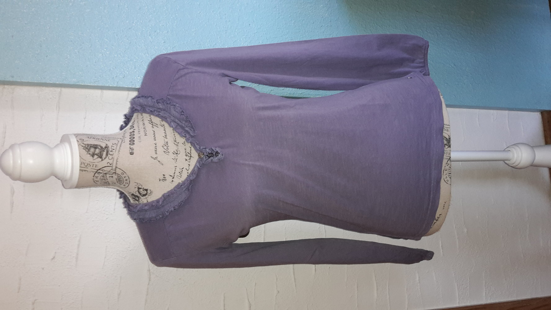 Gr38 S M Street One lila flieder violett Sweatshirt chic business