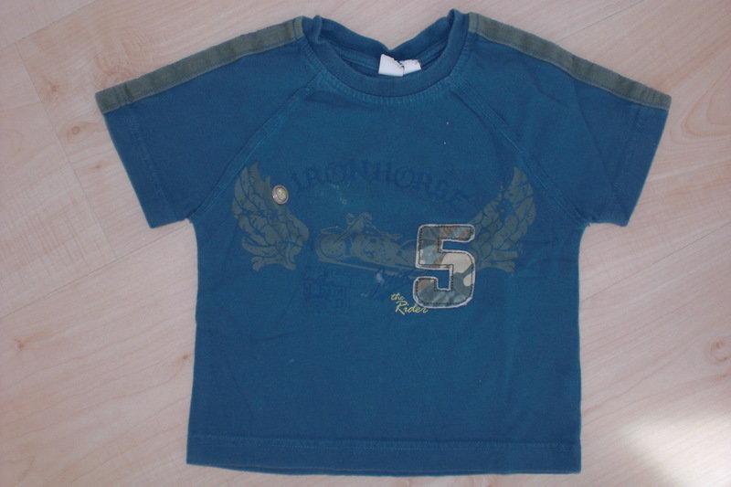 blaues Shirt Gr. 98 Bob der Bär