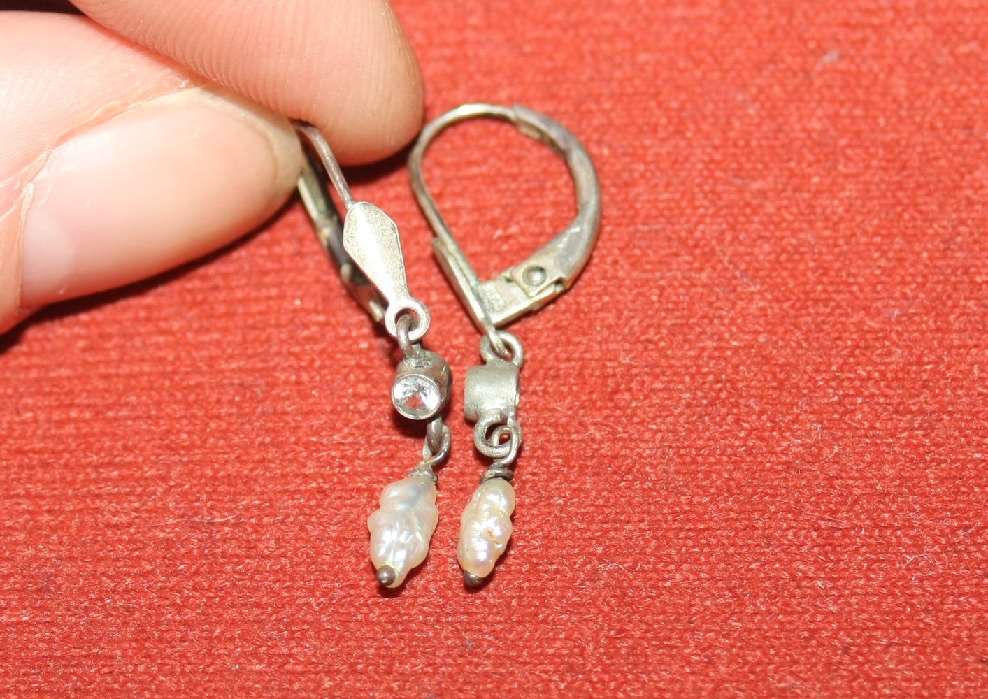 Ohrringe, Ohrhänger 835er silber