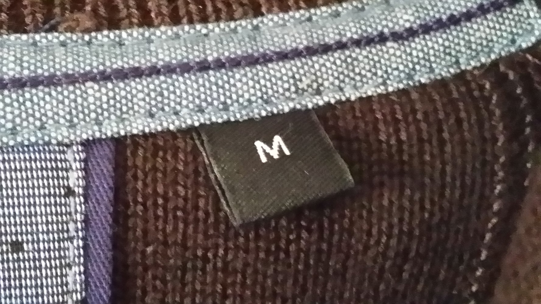 Herren Kaschmir Pullover – braun - neu Größe M