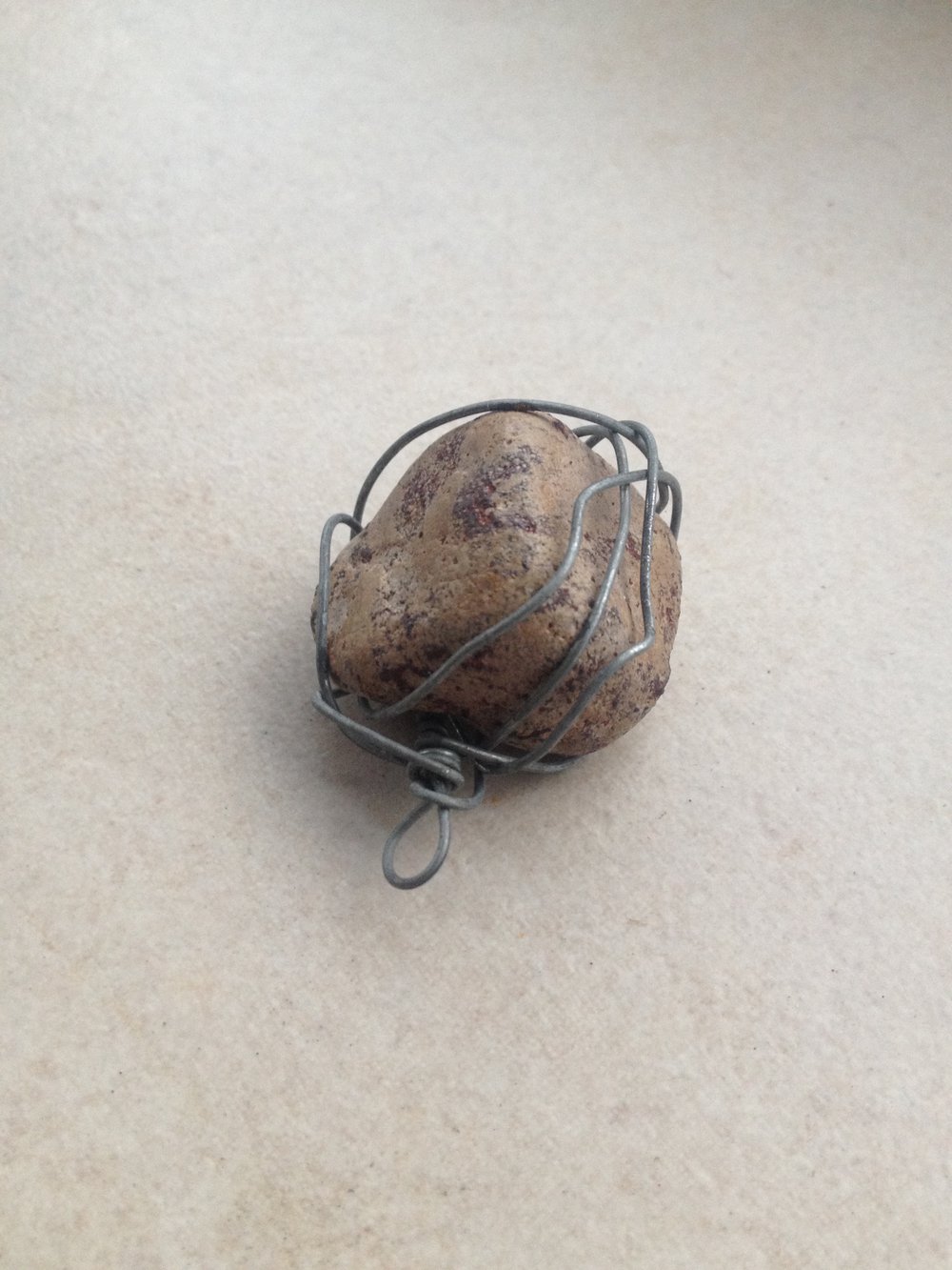 Kettenanhänger Stein Ausgefallen