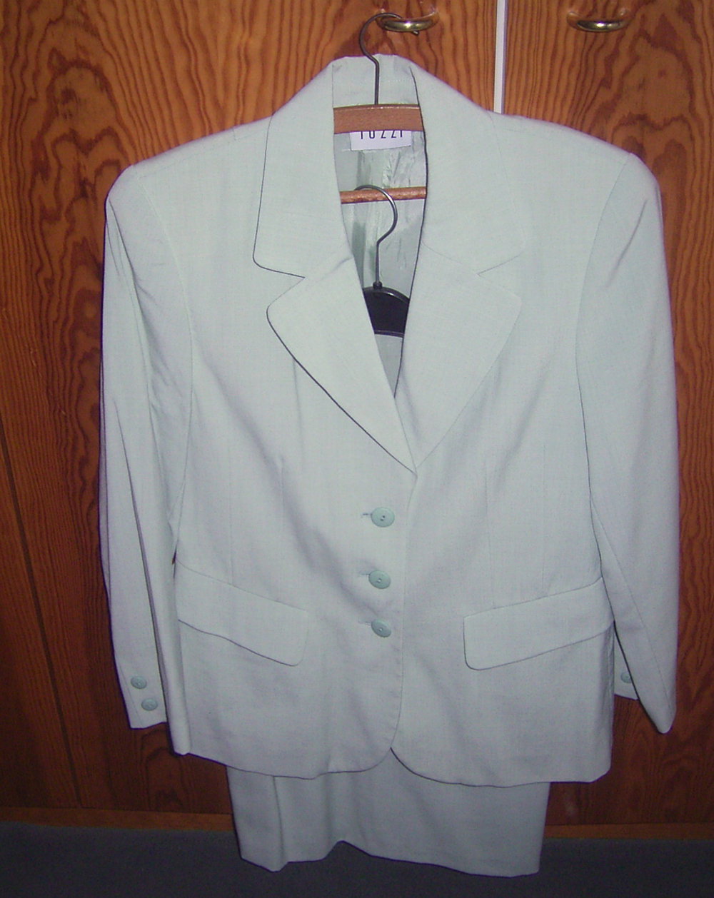 Tuzzi Kostüm Kombi  Blazer Rock  pastell/ grün Gr.36