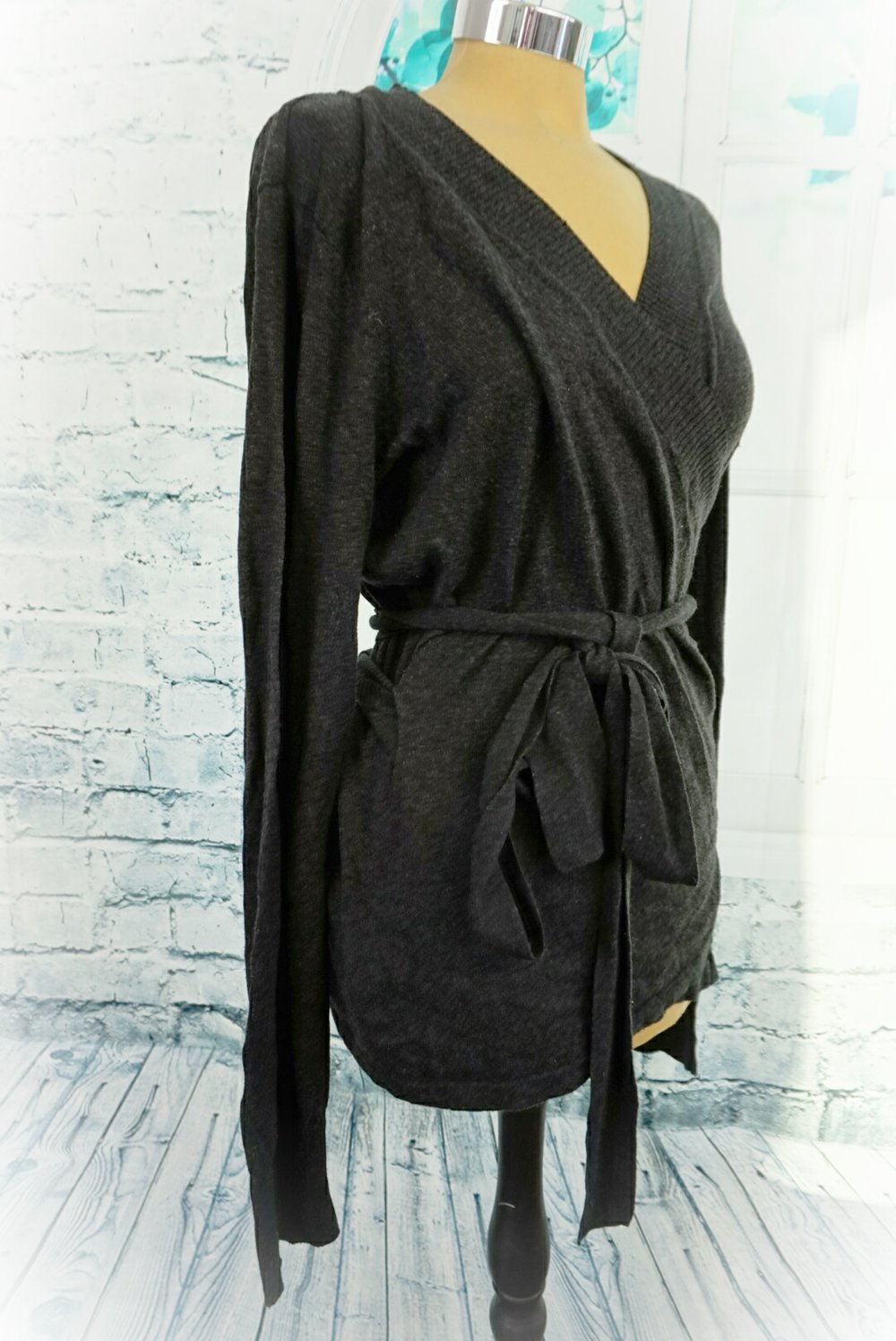 H&M bind Weste Grau 