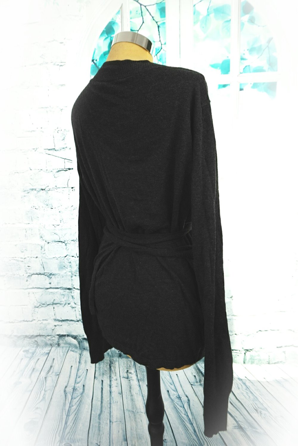 H&M bind Weste Grau 