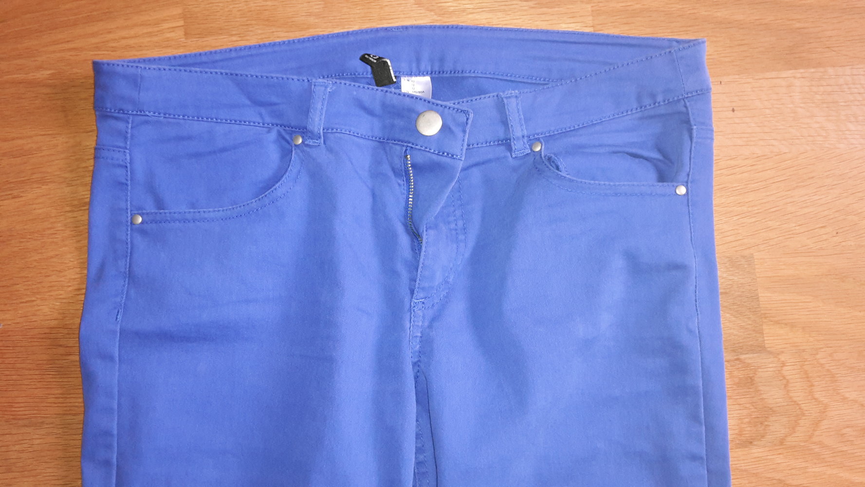 blaue Hose 
