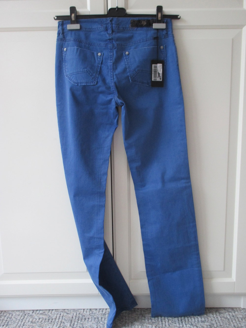 Meltin Pot; Jeans in preussisch blau, Chino, W : 28; L: 34