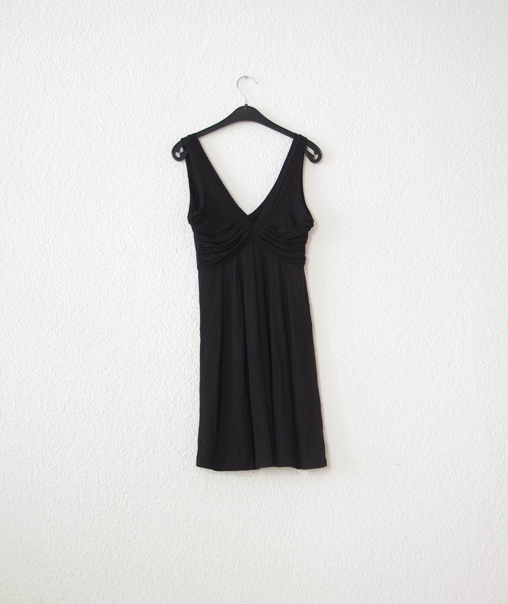 Kleines Schwarzes Trägerkleid Gr. S ZARA Cocktailkleid 