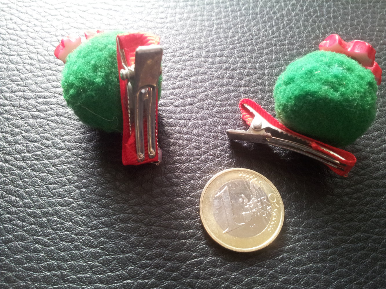 Haarschmuck  2x  Haarklemmen Haarspangen Weihnachten