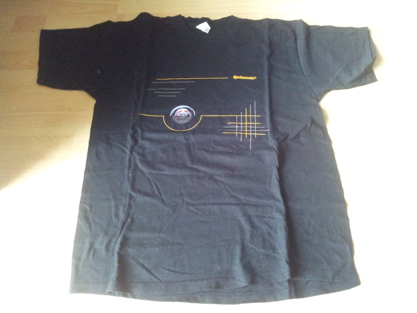 Shirt Continental schwarz Gr. XL Baumwolle