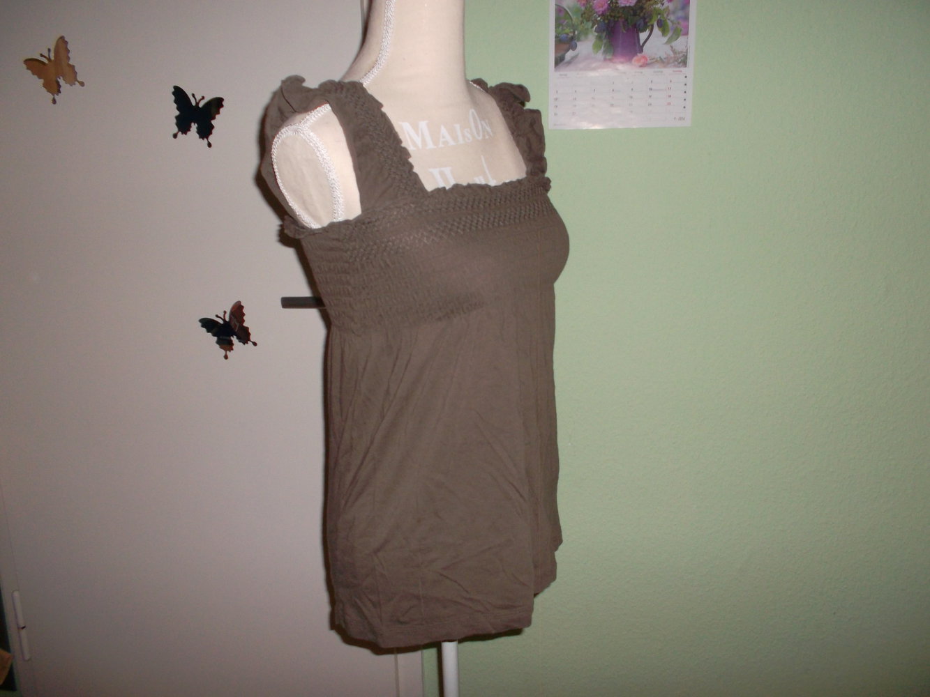 shirt,neu,gr. 36,braun