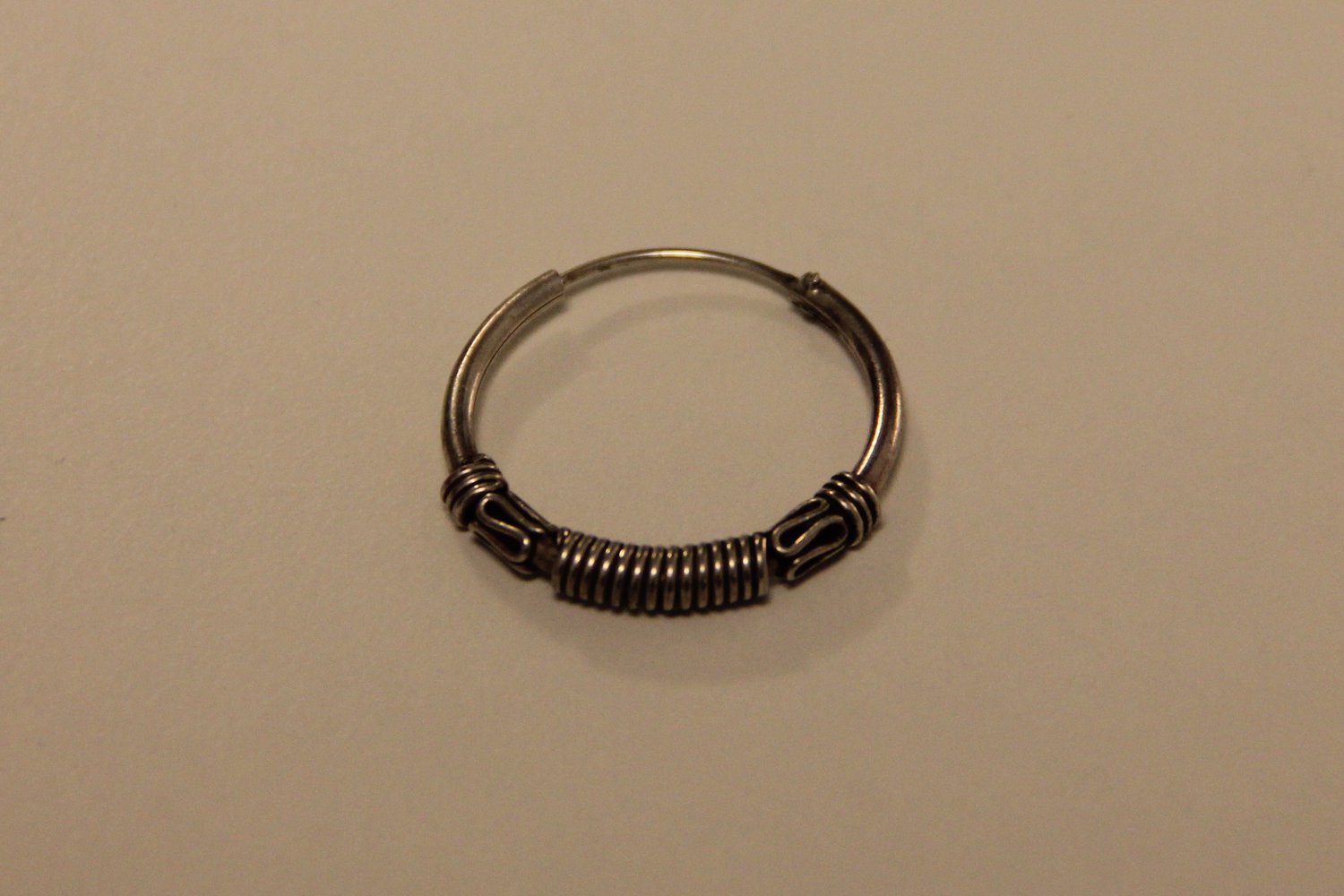 Silberohrring