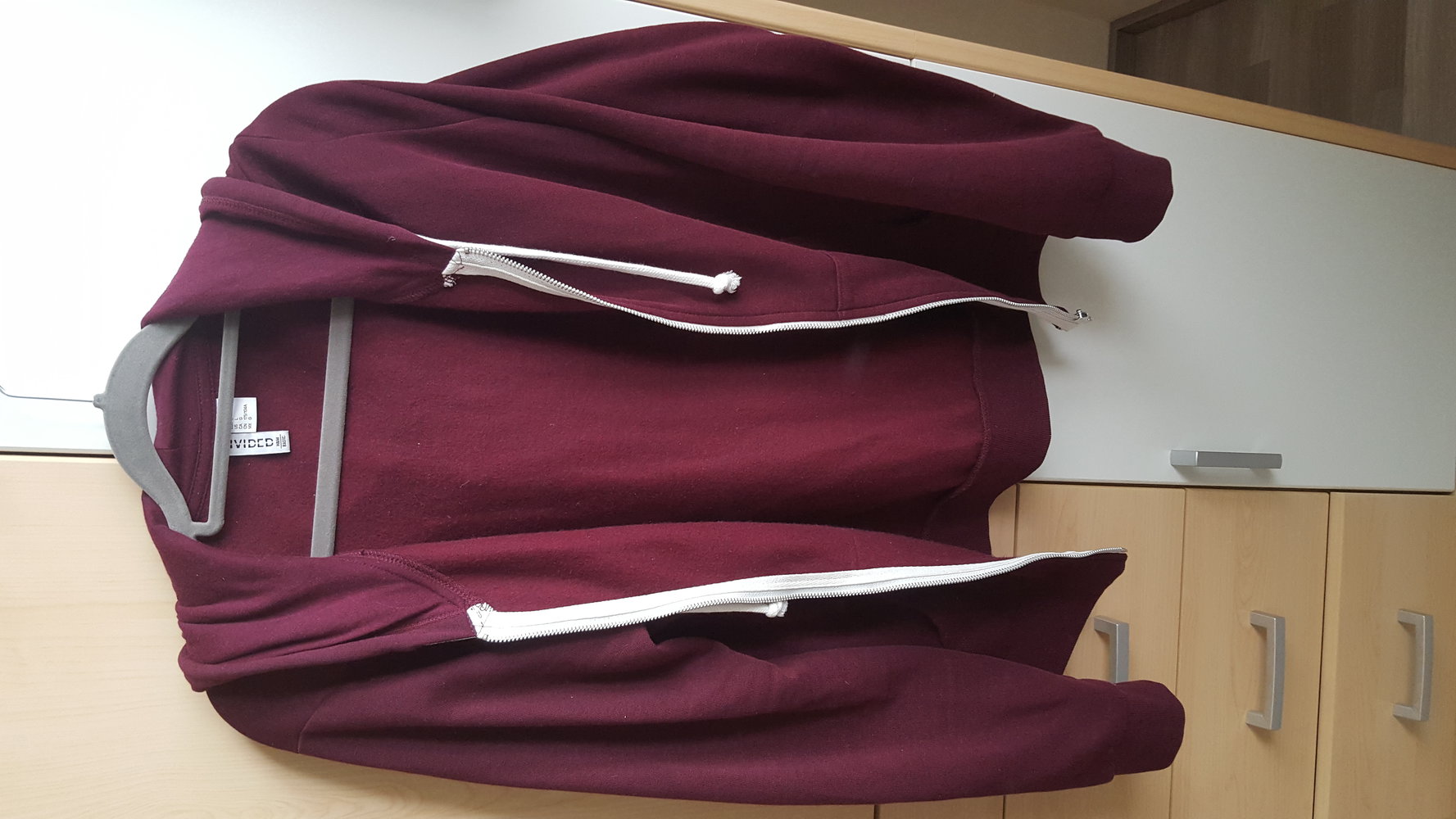 Weinrotes Jacke