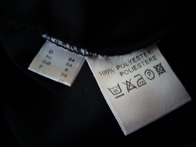 Kleid Gr. 34 schwarz Melrose