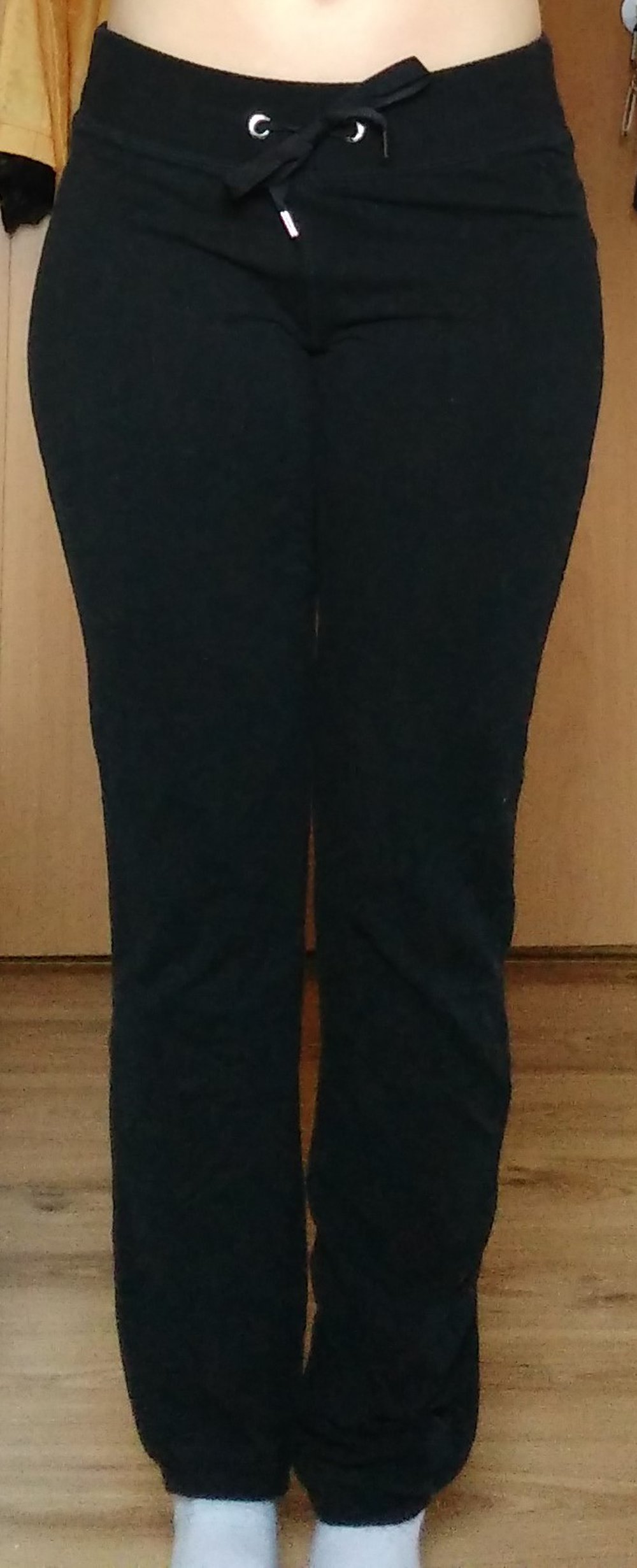 schwarze Leggings