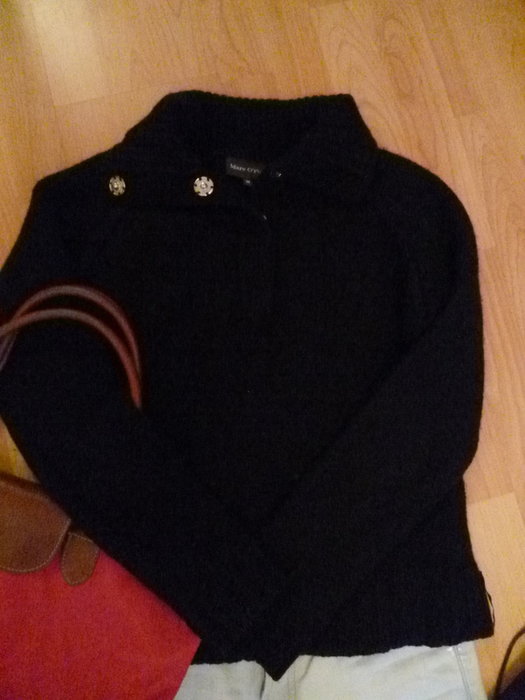 Marc O'Polo dicker Strickpulli Pullover schwarz